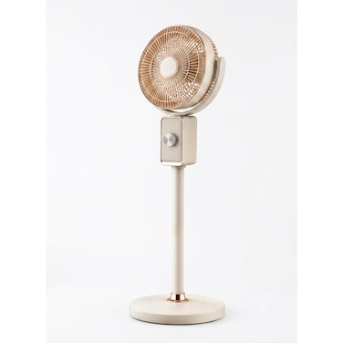 8-Inch Extendable Floor Fan with Adjustable Height, 3 Speed Settings, Wide Oscillation, 35W