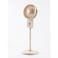 8-Inch Extendable Floor Fan with Adjustable Height, 3 Speed Settings, Wide Oscillation, 35W