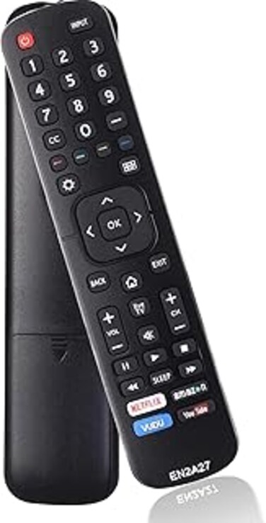 Uyibii Universal Remote Control for All Hisense Smart TV, Include LED 4K HD UHD Smart TVs
