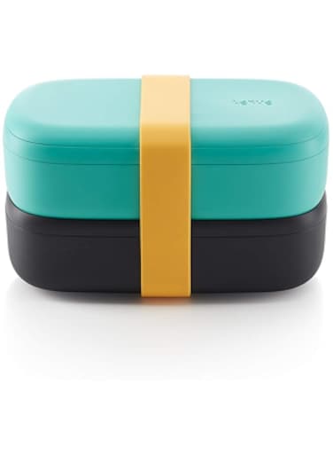 Lekue Lunch Box To-Go , Turquoise, Le-0301030Z07M017, One Size