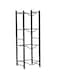 Four-Layer Vertical Water Bottle Storage Rack 105&Atilde;&mdash;34&Atilde;&mdash;33 cm (Single Row, Black)