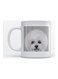Mug Cute Dog for Coffee and Tea White