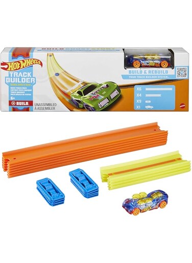 Hot Wheels Track Builder Basic Pack Asst