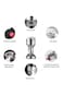 400 Gram Electric Grain Mill Grinder, High-Speed Stainless Steel Pulverizer for Spices, Coffee, Cereals