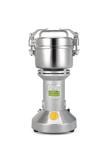 400 Gram Electric Grain Mill Grinder, High-Speed Stainless Steel Pulverizer for Spices, Coffee, Cereals