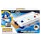 Sonic Electronic Air Hockey Arcade Table Game for 2 Players with Quick Puck Official Characters and Game Sounds Size 52.6 x 7.8 x 27.8 cm Suitable for Children from 3 Years - Retrogaming Fans
