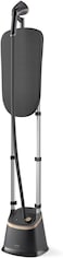 Versuni Philips EasyTouch Stand Steamer - 2000W, 40 g/min Continuous Steam, 3 Steam Settings, 2L Water Tank, Easy Rinse Descaling, Large Steam Plate, Black (STE3170/80)