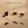 Nespresso Vertuo Pop Coffee Machine by Nespresso - Liquorice Black Design, Smart Brewing Technology, UAE Version