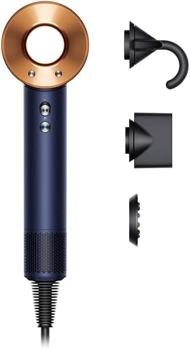 Dyson Supersonic Hair Dryer - Straight+Wavy (Prussian Blue/Rich Copper)