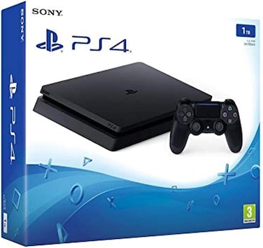 Sony PlayStation 4 1TB Slim,1 Controller (Black)