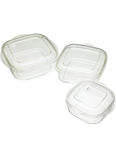 Microwave Kitchencraft Casserole Three Piece Set, Display Boxed
