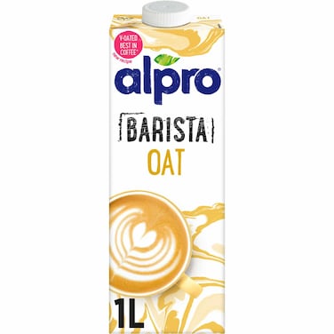 Alpro Oat Barista Drink, 100% Plant-Based, Lactose &amp; Dairy Free  1L