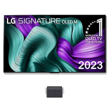 LG OLED evo AI M3 World's First True Wireless TV 77 Inch with 4K 120 Hz Video &amp; Audio Transfer
