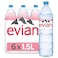 Evian Mineral Water 1.5L Pack of 6