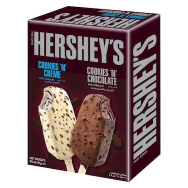 Hershey's Assorted Ice Cream Stick, 90ml Pack of 4