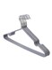 10-Piece Cloth Hanger Set Grey