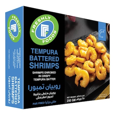 Freshly Foods Tempura Battered Shrimps, 250g