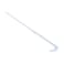 10 PCS 43cm Clip-type Car Window Plastic Flagpole, No Flag