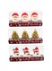 IEW Smokeless Tea Light Candles Set, 3*3Pack Unscented, Christmas Tree Shape, Perfect for Home Decoration, Party, Wedding, Festival