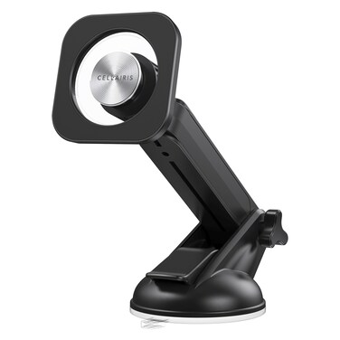 سيلايريس ماغسيف حامل هاتف للسيارة الصغير، أسود