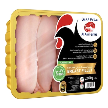 Al Ain Farms Chilled Chicken Breast Fillet 900g