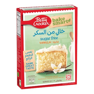 Betty Crocker Bake Smart Sugar Free Vanilla Cake Mix, 400g