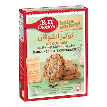 بيتي كروكر مزيج كوكيز الشوفان ورقائق الشوكولاتة الداكنة  250 غرام