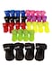 Azonee 5 Pairs Waterproof Dog Shoes, Puppy Dog Rain Shoes, PVC Anti Slip Dog Rain Boots, for Small Dogs Paws Cover Rain Boots, for Dogs Indoor Outdoor Walking, 5 Colors, 4.3cm&times;3.3cm (With Letter)