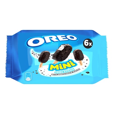 أوريو أعواد آيس كريم صغيرة، 60 ملل حزمة من 6