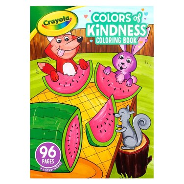 Crayola Colour of Kindness Colouring Book, 96 Pages
