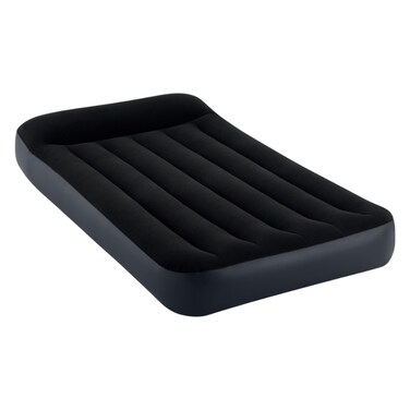 Intex Dura-Beam Queen Standard Pillow Rest Classic Twin Airbed with Pump, 99x191x25cm