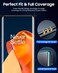 Vivo V40 Screen Protector, Vivo V40 Pro Tempered Glass [Full Adhesive][Full Coverage] [Bubble-Free] [Anti Scratch] HD Clear High Responsive Screen Protector for Vivo V40/Vivo V40 Pro UV Clear