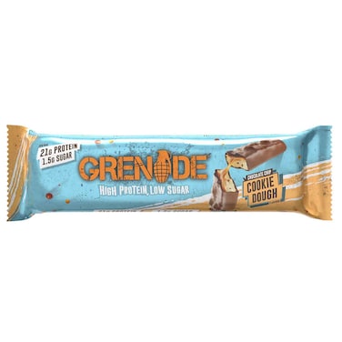 Grenade Carb Killa Chocolate Chip Cookie Dough High Protein Low Sugar Bar, 60g