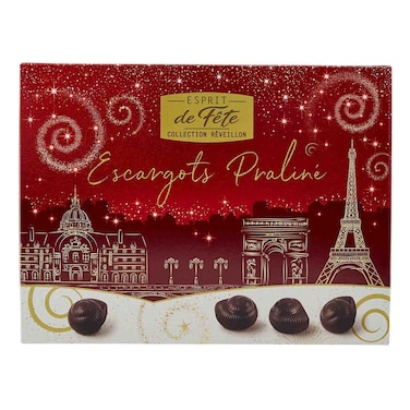 Esprit De Fete Dark Chocolate Snails Box 300g