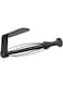 IIEPECA Paper Towel Holder, Adhesive or Wall Mount Stand Rack Under Cabinet Paper Roll Holders Paper Towel, Towels, Plastic Wrap for Kitchen Bathroom Hanging Paper Towel Rack (B)