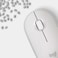 Logitech Pebble Mouse 2 M350s Slim Bluetooth Wireless Mouse with Customizable Button, Tonal White