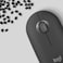 Logitech Pebble Mouse 2 M350s Slim Bluetooth Wireless Mouse with Customizable Button, Tonal Graphite