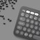 Logitech Pebble Keys 2 K380s Slim Multi-Device Bluetooth Keyboard, Arabic, Tonal Graphite