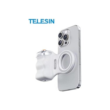 Magnetic Water Bottle with Phone Stand, MagSafe Compatible, iPhone 12+ Compatible, White