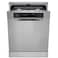 Electrolux Freestanding Dishwasher, 15 Place Settings, 8 Programs, Inverter Motor, Fully Automatic and Satellite Clean Technology, Sensor Control, Quiet and Silent, Made in Italy, Silver, ESZ89300SX