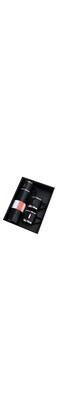[steel Luxurious gift package] Double-wall stainless steel vacuum thermos flask with Silicone Handle and Insulated lid set with 2 stainless steel cups for hot and cold beverages (BLACK)