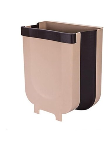Dubai Gallery Portable Trash Can For Hanging Over Kitchen Drawer Pink/Black 25 X 18 X 22Cm