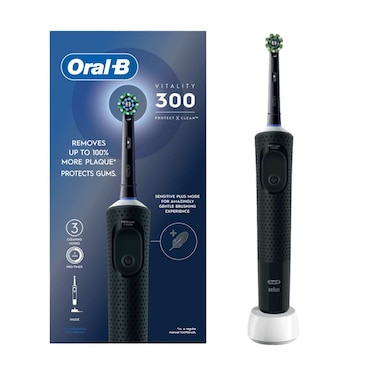 Oral-B Vitality 300 Protect X Clean Rechargeable Toothbrush D103.413.3 Black