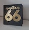Black and gold 1966 Birthday card