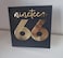Black and gold 1966 Birthday card