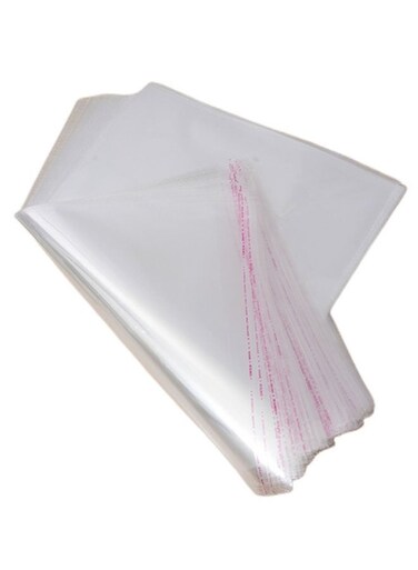 200Pcs Clear Self-Adhesive Bags, Self Sealing Cellophane Display Bags/Sealable Bags, Food Grade Zip Lock Bags For Cookies, Candy, Snacks, Jewelry Packaging, Reusable Waterproof Storage Bags,10x15cm