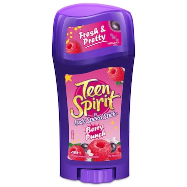 Lady Speed Stick Teen Spirit Berry Punch Antiperspirant Deodorant 65g