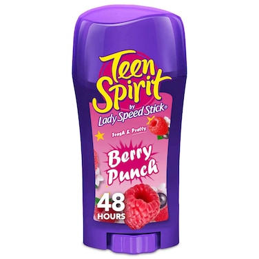 Lady Speed Stick Teen Spirit Antiperspirant Deodorant Stick Berry Punch, 65g