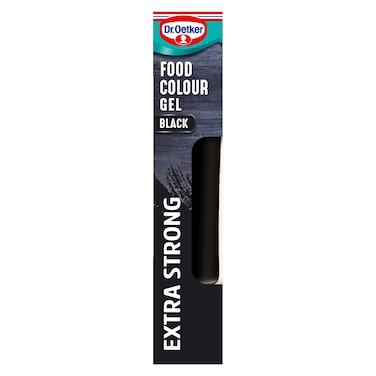 Dr.Oetker Extra Strong Black Food Colour Gel, 15g
