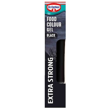 Dr. Oetker Food Colour Gel Black, 15g
